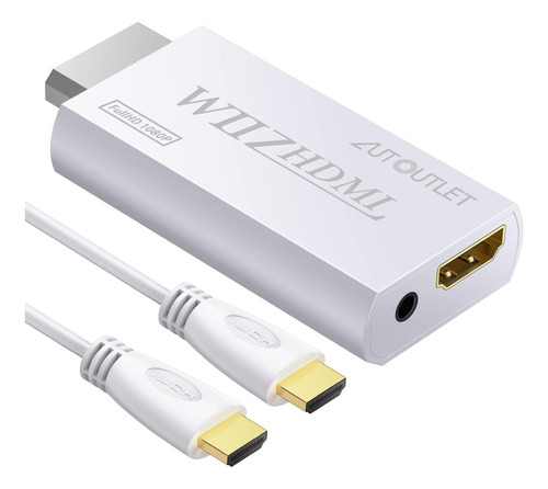 Autoutlet Wii To Hdmi Converter P With 6ft High Speed Hd