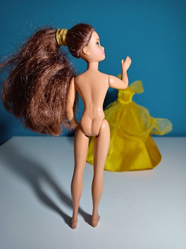Muñeca Bella Articulada (bella Y La Bestia) Disney Original (Usado)