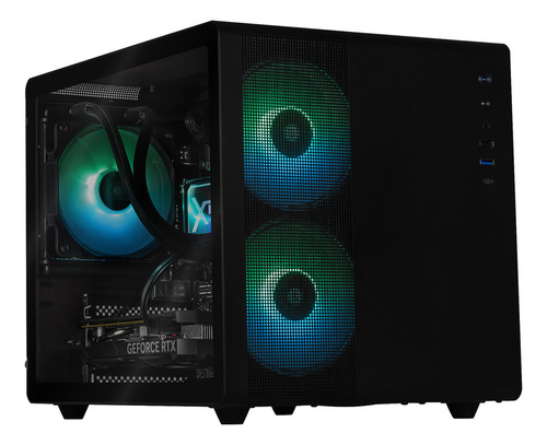 Xtreme Pc Gaming Geforce Rtx 4060 Amd Ryzen 7 5700 32gb Ssd 1tb Sistema Liquido Wifi Black