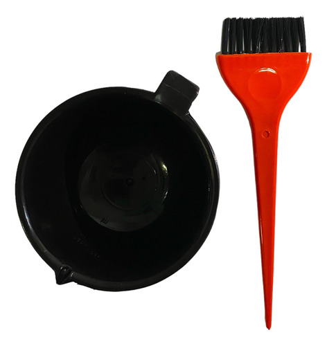 Kit Para Aplicar Tinte Brocha Y Tazón.