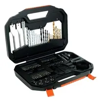 Comprar Jogo Furar\u002FParafusar Com 100 Peças Black & Decker A7187-xj