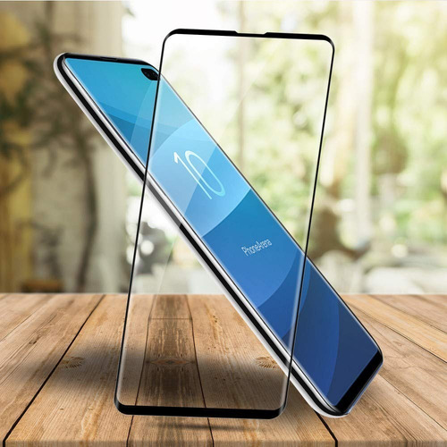 Protector Pantalla Samsung S10 Plus Vidrio Full Pega 10d Tie