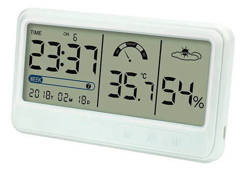 Nuevo. Higrómetro Digital Para El Hogar Con Pantalla Lcd Y