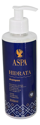 Shampoo Hidrata Vegano Sem Silicone Aspa 300ml