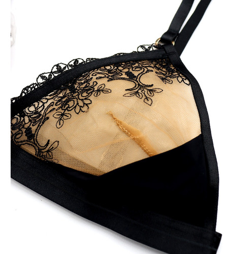 Bralette De Encaje Sin Varilla Cómodo | Marie | Le Sexy