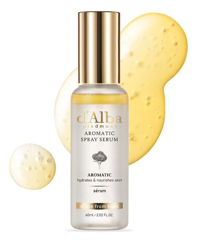 Spray Serum D'alba Italian White Truffle 60ml Vegan