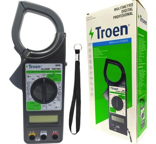 Imagen 1 de 3 de Tester Multimetro Pinza Amperimetrica Digital Herramienta