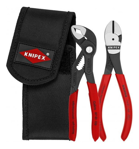 Knipex Juego De Pinzas Mini En Bolsa Porta-herramientas 