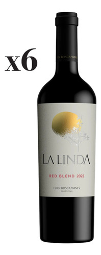 Vino Tinto La Linda Red Blend Pack X 6