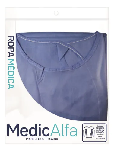 Baton Cirujano Medic Alfa Puño Blanco Talla Unica