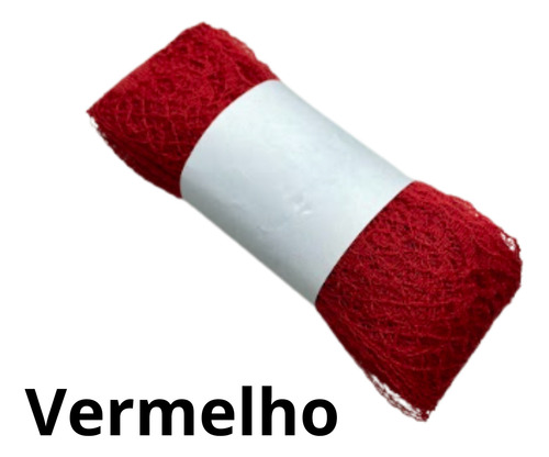 Renda Poliamida Poliéster Colorida - Largura 4cm 10 Metros