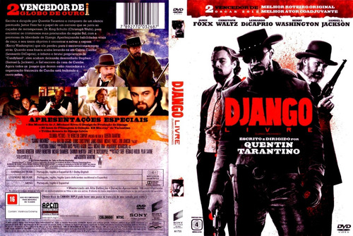 *quentin Tarantino Django(2012)*jamie Foxx+*christoph Waltz