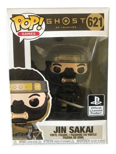 Funko Pop Playstation Ghost-jin Sakai #621 Caja 10/10