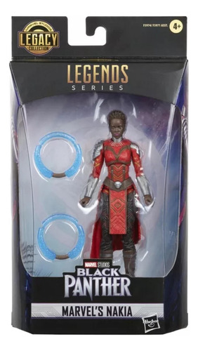 Marvel Legends Pantera Negra Coleccion Legacy Nakia + Shuri