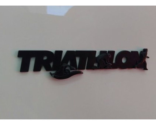 Logo Ictus Triathlon Preto Para Colar Em Carro Ou Objetos