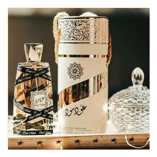 Lattafa Oud Mood For Unisex Eau De Parfum Spray, 3.4 Ounce