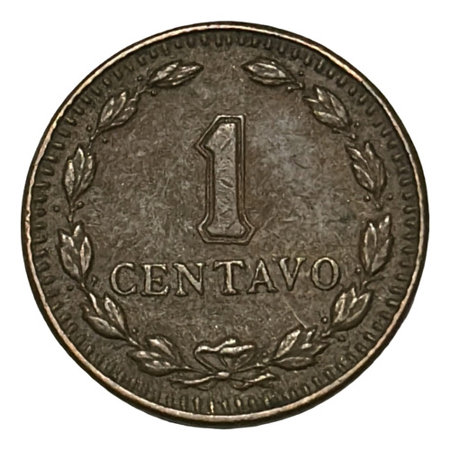 Moneda Argentina 1 Centavo Cobre Año 1942 Km-37 Cj-189 Exc !