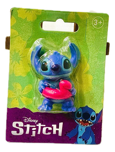 Boneco Disney Stitch Dia De Praia 4cm Sunny