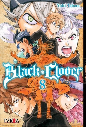 Manga Black Clover 8 - Ivrea Argentina