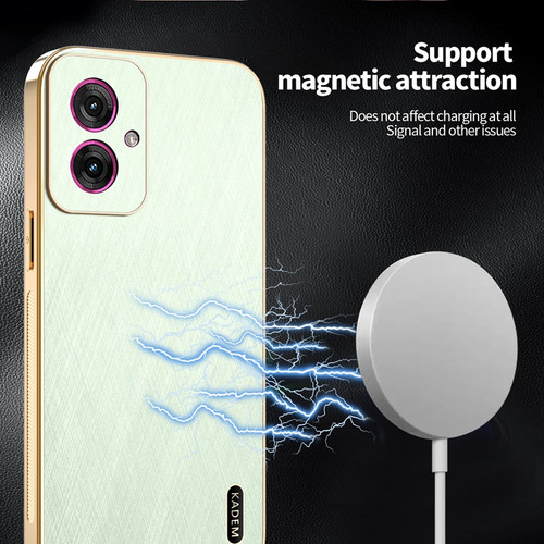 Funda Protectora Para Xiaomi Poco F5 5g/f5 Pro, Marco Galvanizado, De Lujo, Resistente A Los Arañazos, Piel De Seda