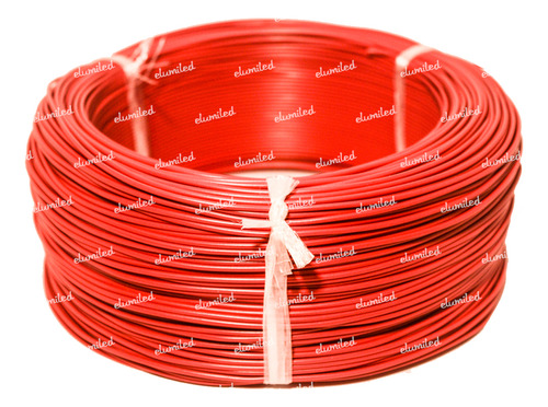 Cable Unipolar 1x0.25 1 X 0.25mm Rojo X200 Mts (rollo)
