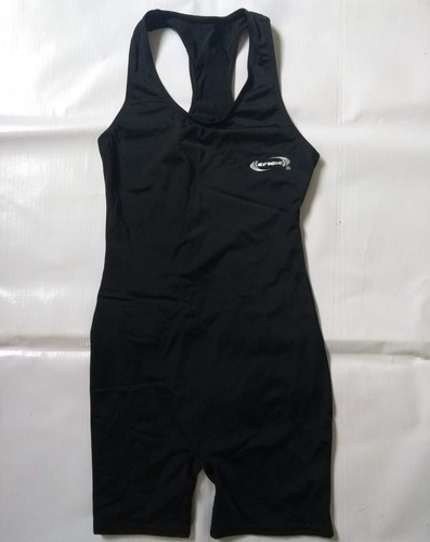 Traje De Baño Natacion Dama Unitalla 28-34 Compresion Negro