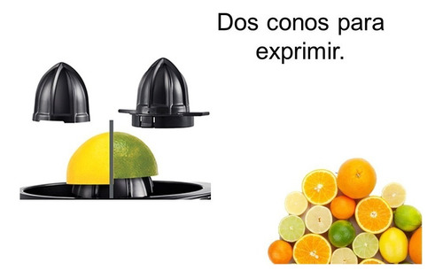 Exprimidor De Jugos CĂtricos T-fal Acero Inoxidable 2 Conos
