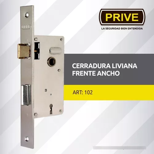 Cerradura Prive 102 Frente Largo Puerta Interior