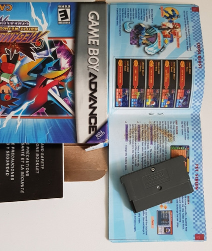 Megaman 6 Original Americana Fita Game Do Gba Completa (Usado)