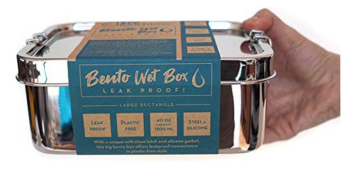 Caja Bento Acero Inoxidable Sin Fugas - Ecolunchbox