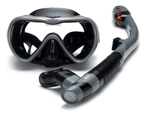 Set De Gafas De Snorkel Antivaho A Prueba De Fugas
