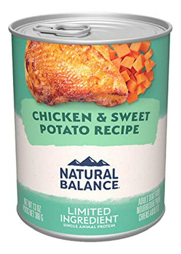 Comida Húmeda Para Perros, Pollo Y Batata, 13 Oz (paq. 12