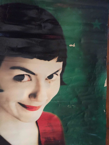 Poster Amelie -original Con Detalles Como Se Ve En La Foto (Usado)