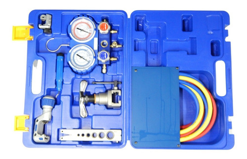 Kit Herramientas Value Manifold Pestañadora R410 Profesional