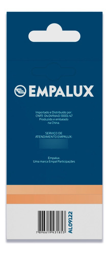 2 Lâmpadas Bulbo Led 9w 127v 2400k E27 Dimerizavel Al09122 Branco-quente