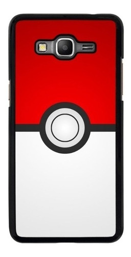 Funda Para Samsung Galaxy Pokebola Pokemon Rojo Blanco