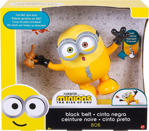 Minions Bob Electrónico Cinta Negra
