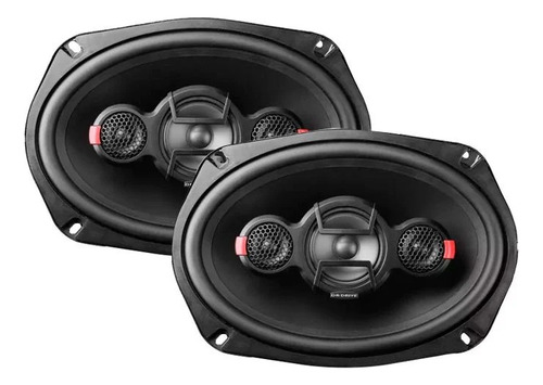 Par Bocinas Db Drive S69p 600w 4 Vías 6x9 Pulgadas 250w Rms