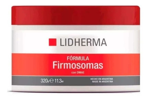 Crema Firmosomas Efecto Tensor Antiedad Lidherma 320 Gr Tipo De Piel Seca, Normal, Mixta
