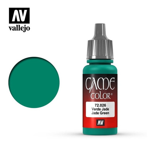 Imagen 1 de 2 de Pintura Acrilico Game Color Vallejo- Verde Jade