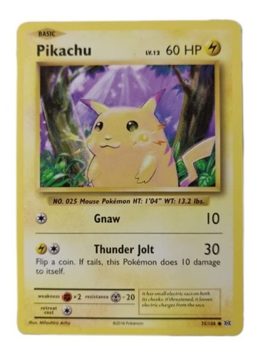 Pokémon Tcg Pikachu 35/108