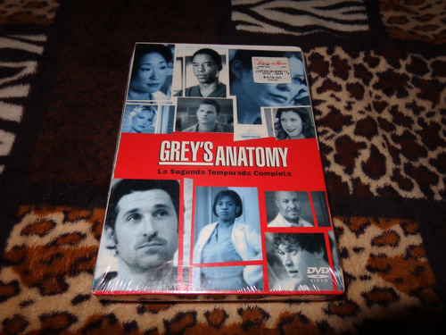 Grey's Anatomy Segunda Temporada Completa  Parte Uno Y Dos
