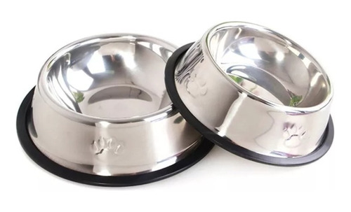 Plato Para Alimentos Perro Gato Mascota 26 Cm 