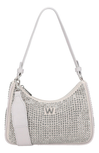 Bolsa Shoulder Bag Para Mujer Westies Gris Hbpumati2we