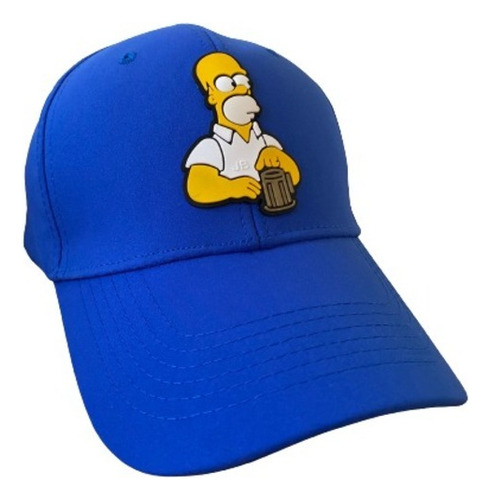 Gorra De Béisbol Homer Simpson Drunk, Azul Unitalla
