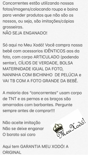 Imagem 8 de 9 de 2 Bebês 100% Silicone Princesa Morena Creme E Loira Rosa