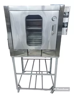 Horno Frontal Inox Pastelero Y Pizzas Panaderia Vaporizador