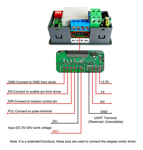 Rox Controlador De Motor Paso A Paso Crystally-zk-smc02