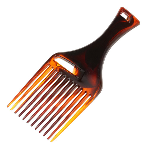Clm Peine Afro De Plástico Y Cepillo Liso Con Aceite Para