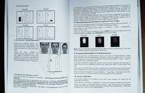 Imagen 6 de 9 de Reconocimiento Facial Biométrico Y Lector De Huella